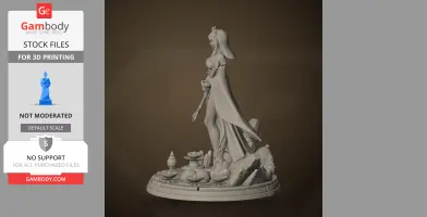 Changli - Wuthering Waves - Character Figure STL