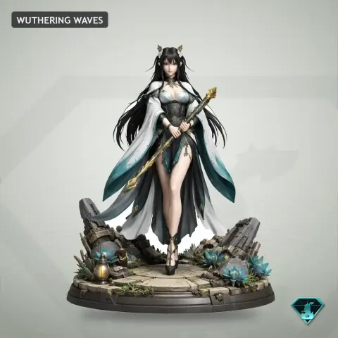 Changli - Wuthering Waves - Character Figure STL