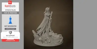 Changli - Wuthering Waves - Character Figure STL