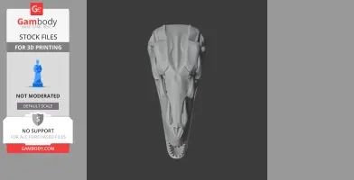 Trinisaura Skull - Skull Replica STL