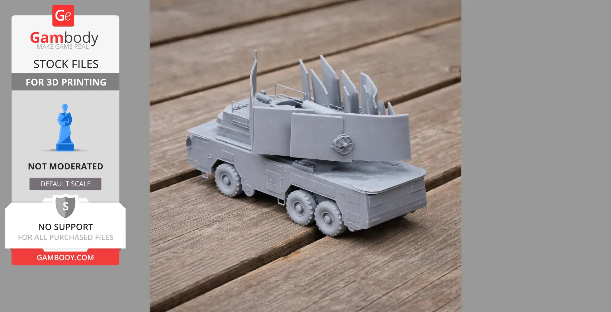 MZKT-6922 - Tank Model STL