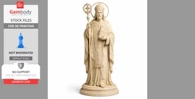 Saint Apollinaris of Valence - Devotional - STL 3D Print