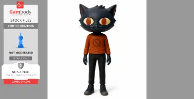 Mae Borowski - Night in the Woods - Character Figure STL