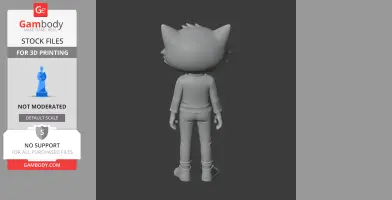 Mae Borowski - Night in the Woods - Character Figure STL