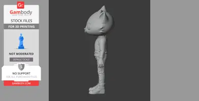 Mae Borowski - Night in the Woods - Character Figure STL