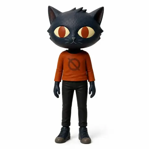 Mae Borowski - Night in the Woods - Character Figure STL