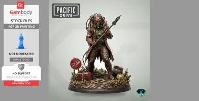 Abductor - Pacific Drive - Character Figure STL