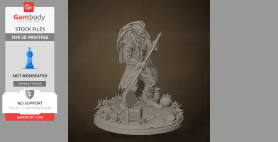 Abductor - Pacific Drive - Character Figure STL