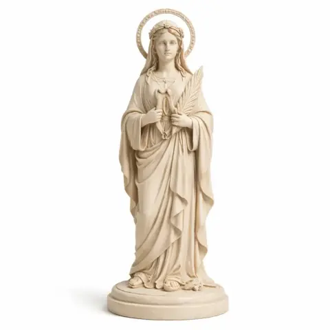 Saint Apollonia - Devotional Statue - STL 3D Print