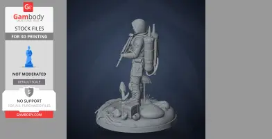 Rainy - Death Stranding 2: On the - Character Figure STL