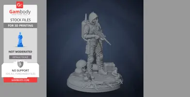 Rainy - Death Stranding 2: On the - Character Figure STL
