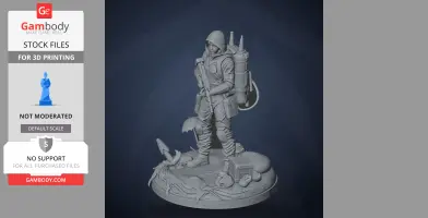 Rainy - Death Stranding 2: On the - Character Figure STL