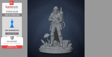 Rainy - Death Stranding 2: On the - Character Figure STL
