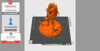 Rainy - Death Stranding 2: On the - Character Figure STL