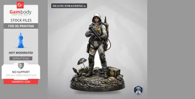 Rainy - Death Stranding 2: On the - Character Figure STL