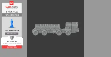 MZKT-7930 - Tank Model STL
