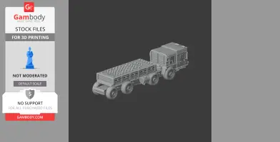 MZKT-7930 - Tank Model STL