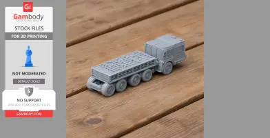 MZKT-7930 - Tank Model STL