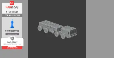 MZKT-7930 - Tank Model STL