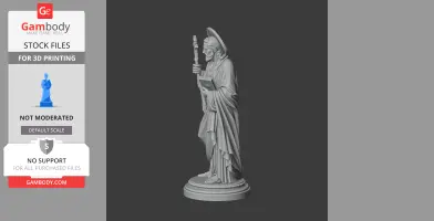 Saint Apollonius the Apologist - Devotional - STL 3D Print