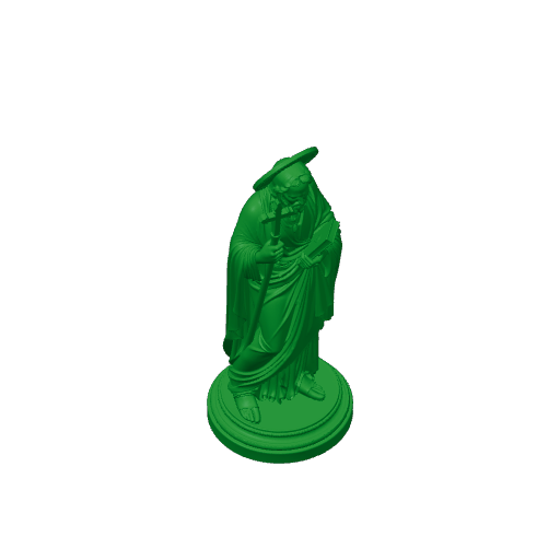 Saint Apollonius the Apologist - Devotional Statue.3mf