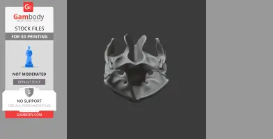 Turtle Skull - Skull Replica STL