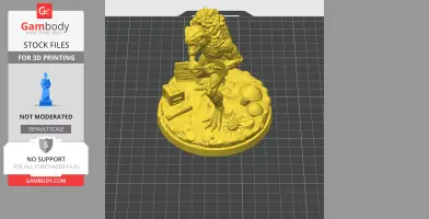 Spore Lizard - Lethal Company - Character Figure STL