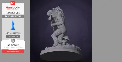 Spore Lizard - Lethal Company - Character Figure STL