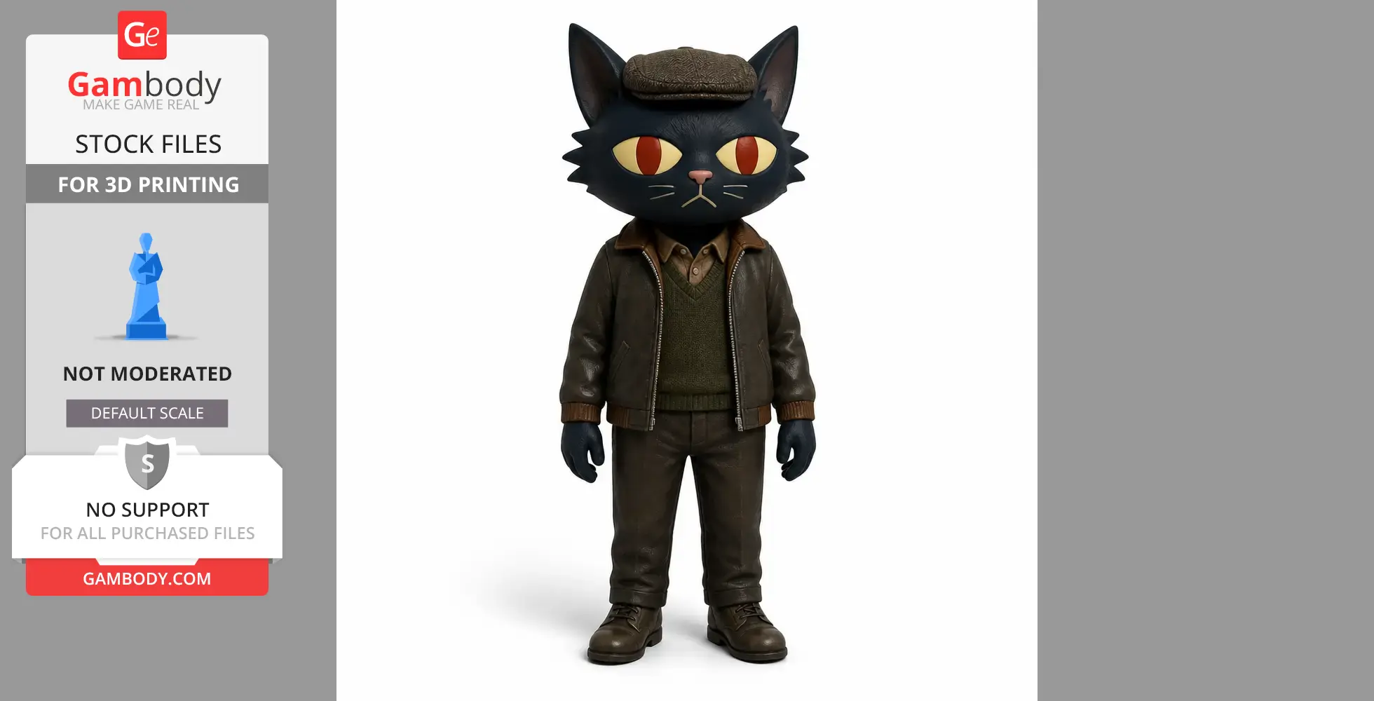 Mae's Grandfather - Night in the - Character Figure STL