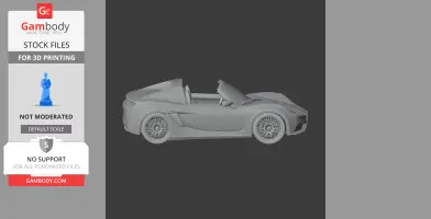 Detroit Electric SP.01 - Scale Vehicle STL