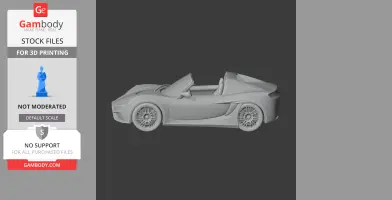 Detroit Electric SP.01 - Scale Vehicle STL