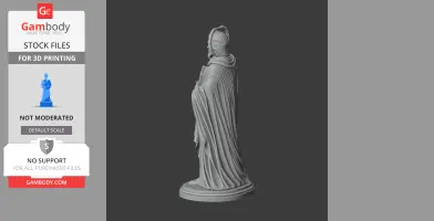 Saint Apollos - Devotional Statue - STL 3D Print