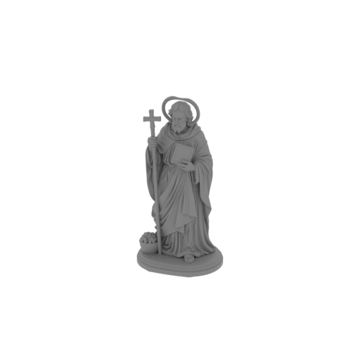 Saint Apollos - Devotional Statue.stl