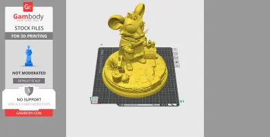 Ratau - Cult of the Lamb - Character Figure STL