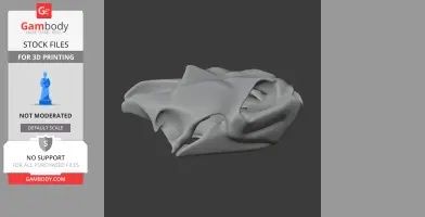 Twist-necked Turtle Skull - Skull Replica STL