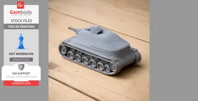 Nahkampfkanone 2 - Tank Model STL