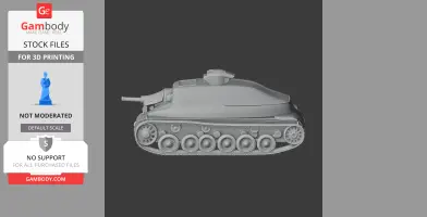 Nahkampfkanone 2 - Tank Model STL
