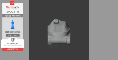 Nahkampfkanone 2 - Tank Model STL