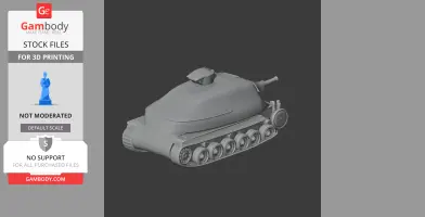 Nahkampfkanone 2 - Tank Model STL