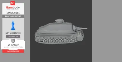 Nahkampfkanone 2 - Tank Model STL
