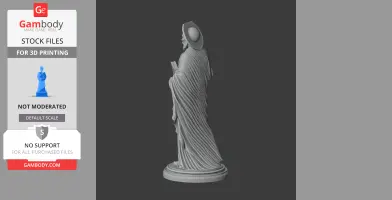 Saint Apostle - Devotional Statue - STL 3D Print
