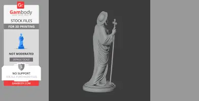 Saint Apostle - Devotional Statue - STL 3D Print