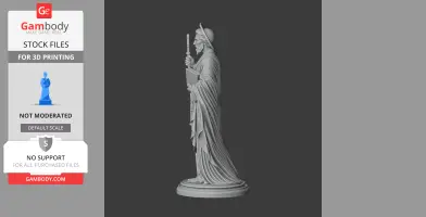Saint Apostle - Devotional Statue - STL 3D Print