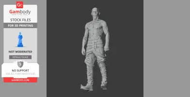 Maelstrom Ganger Cyberpunk 2077 - Character Figure STL
