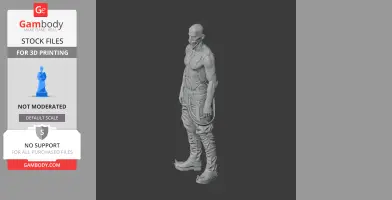 Maelstrom Ganger Cyberpunk 2077 - Character Figure STL