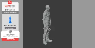 Maelstrom Ganger Cyberpunk 2077 - Character Figure STL