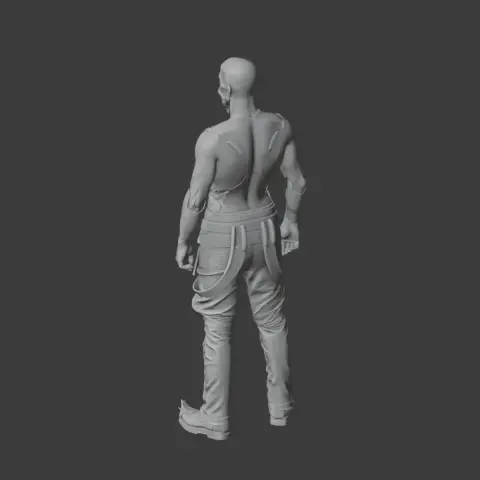 Maelstrom Ganger Cyberpunk 2077 - Character Figure STL