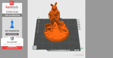 Bunny-Ear Scavenger - Pacific Drive - Character Figure STL