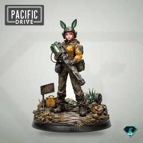 Bunny-Ear Scavenger - Pacific Drive - Character Figure STL