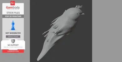 Banded parisoma - Prehistoric Animal STL